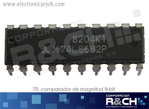 [NTE74LS682] NTE74LS682 TTL comparador de magnitud 8-bit 74LS682