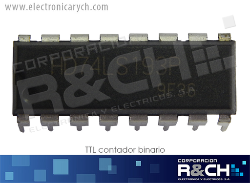 [NTE74LS193] NTE74LS193 TTL contador binario 74LS193