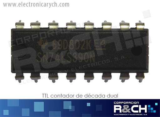 [NTE74LS390] NTE74LS390 TTL contador de decada dual 74LS390