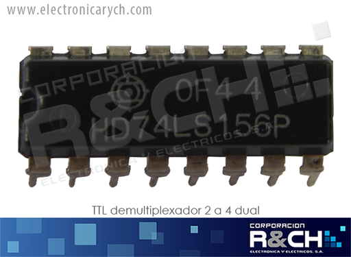 [NTE74LS156] NTE74LS156 TTL demultiplexador 2 a 4 dual