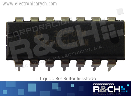 [NTE74LS126] NTE74LS126 TTL quad Bus Buffer tri-estado 74LS126