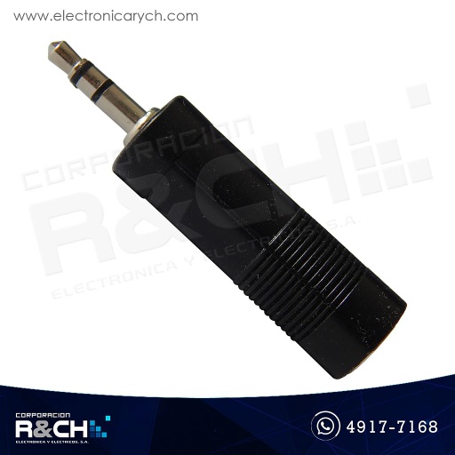 [AD-008] AD-008 Adaptador jack 1/4 plug 3.5 stereo P-110