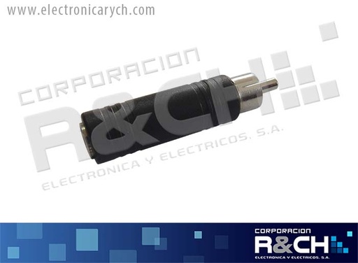 [AD-002] AD-002 adaptador jack 1/4 plug RCA mono P-257