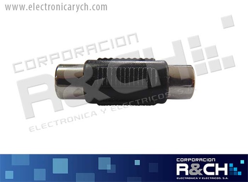 [AD-386] AD-386 adaptador jack RCA union P-119