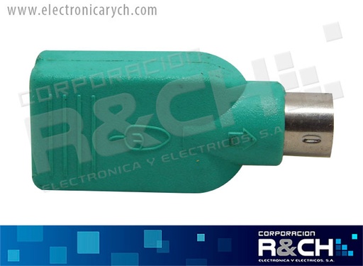 [AD-568] AD-568 adaptador plug USB a jack Mini DIM 6 pin