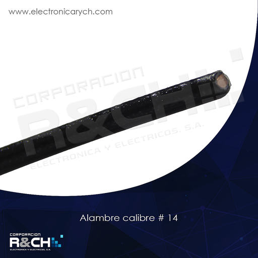 [AL-14] AL-14 alambre calibre 14 varios colores