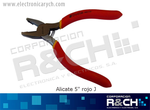 [59-110] 59-110 alicate 5" rojo J