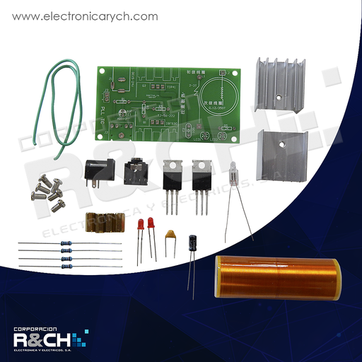 [MD-TES1] MD-TES1 Modulo Bobina Tesla Transmision Inalambrico DC15-24V Para Armar