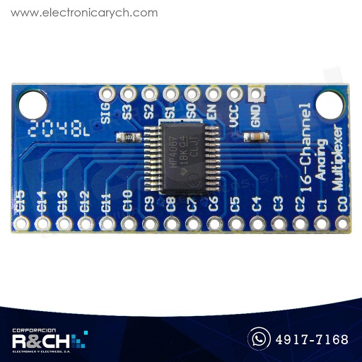 [MD-74HC4067] MD-74HC4067 Módulo multiplexor analógico digital de 16 canales para arduino 74HC4067