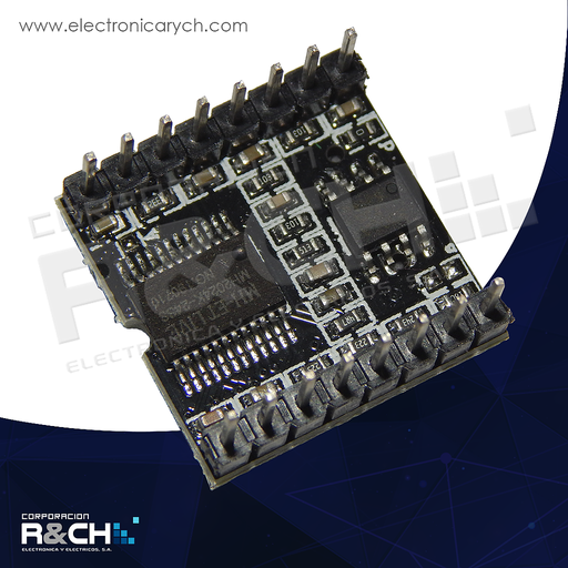 [MD-PM3PDFP] MD-PM3PDFP módulo reproductor MP3 DFPlayer mini 24 -bit DAC