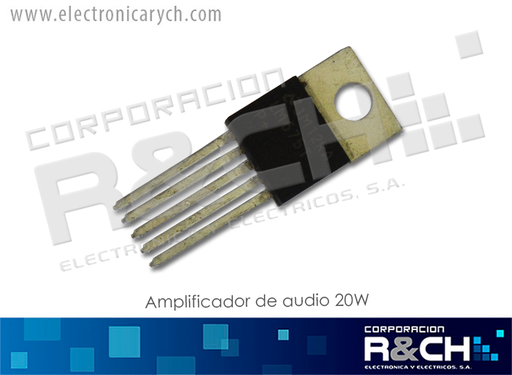 [NTE7143] NTE7143 amplificador de audio 20W