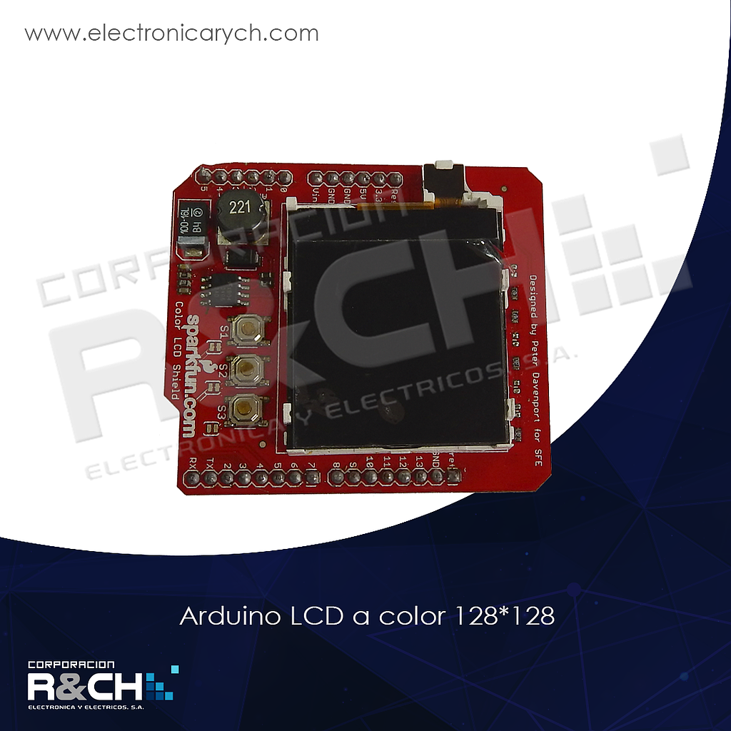 E000004 arduino LCD a color 128*128