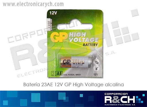 [BT-23AE] BT-23AE bateria 23AE 12V GP High Voltage alcalina