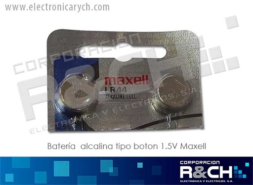 [LR44] LR44 Bateria Alcalina Tipo Boton 1.5V