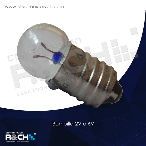 [BM-2V] BM-2V bombilla 2V a 6V