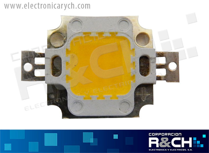 LD-C10WA LED cuadrado amarillo 10W 30-36V
