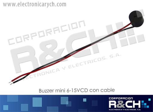 [BZ-M] BZ-M buzzer mini 6-15VCD con cable