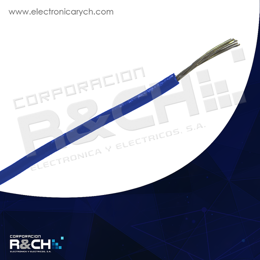 [CB-22A] CB-22A cable 1 mt cal 22 azul