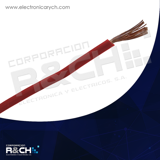 [CB-T16R] CB-T16R cable 16 rojo para control
