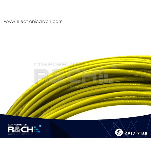 [CB-T18N] CB-T18Y cable 18 amarillo para control