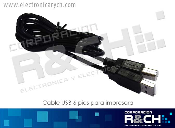 CB-USB cable USB 6 pies para impresora