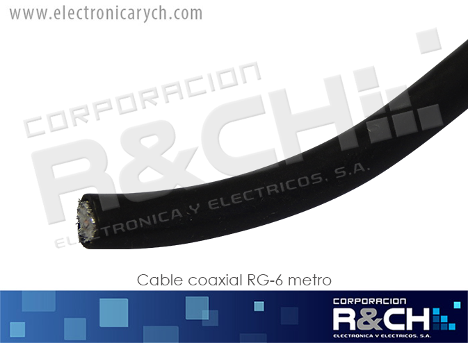 CB-CRG6 cable coaxial RG-6 metro