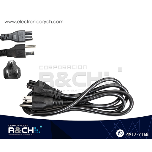 [CB-PC] CB-PC Cable de Poder 3 Pines 1.5m