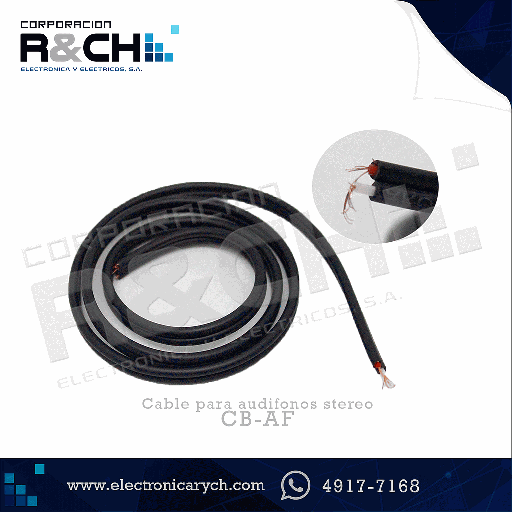 [CB-AF HC-20] CB-AF cable para audifonos stereo