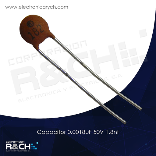 [CC-0.0018U/50] CC-0.0018U/50 capacitor 0.0018uF 50V 1.8nf