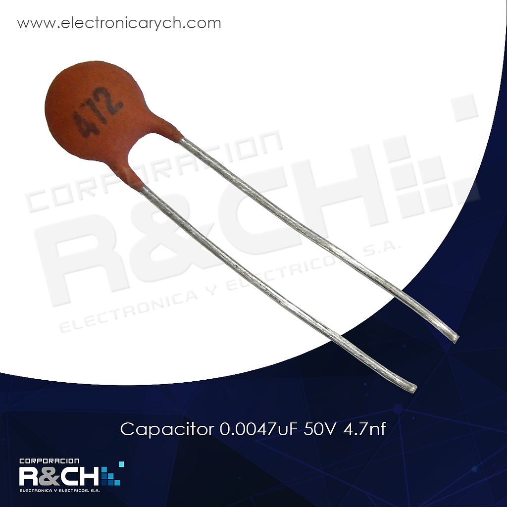 CC-0.0047U/50 capacitor 0.0047uF 50V 4.7nf