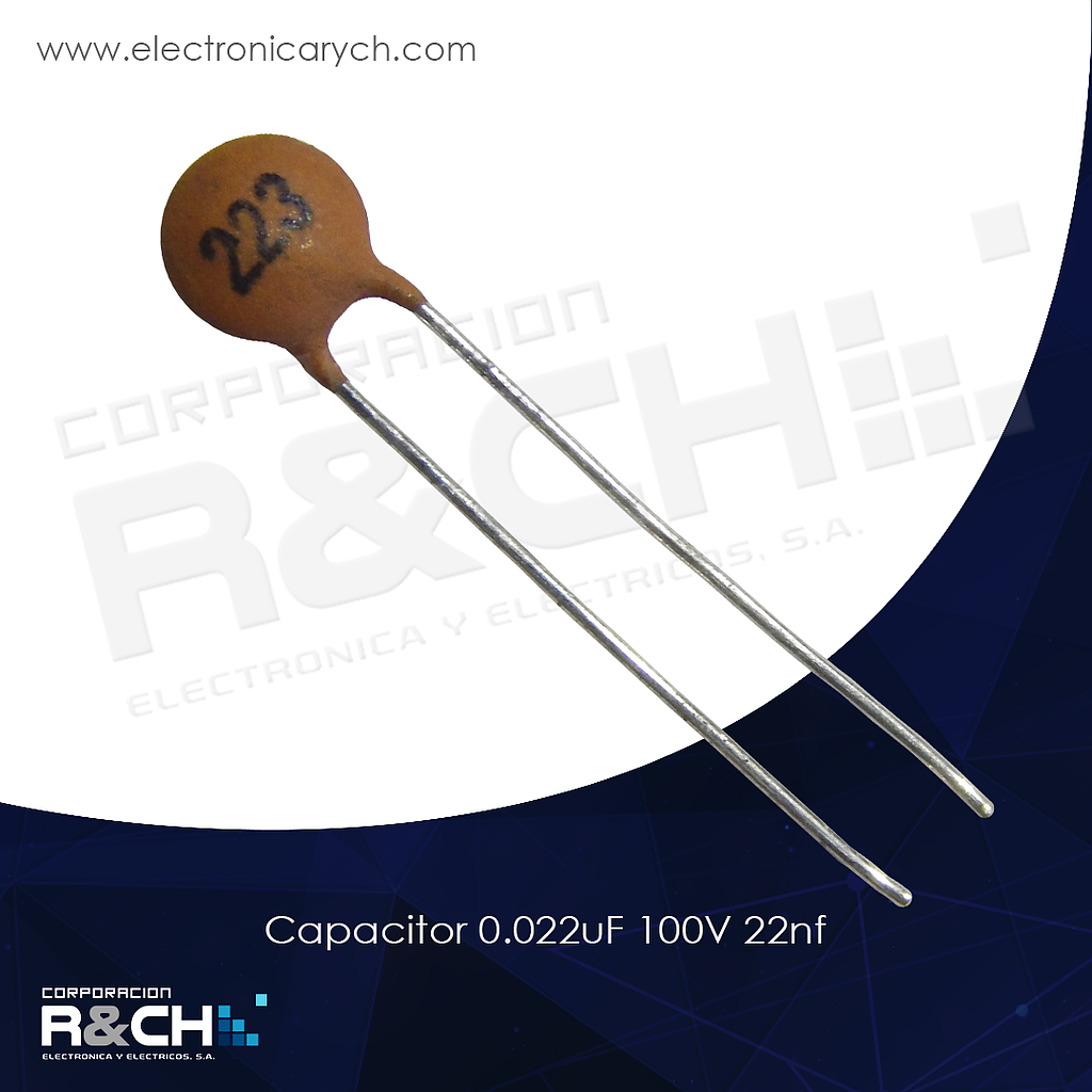 CC-0.022U/100 capacitor 0.022uF 100V 22nf