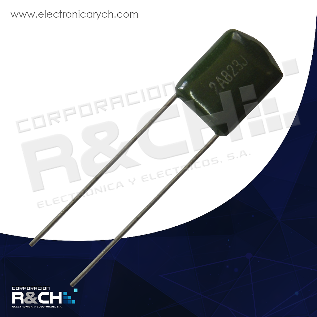 CC-0.082U/100 capacitor 0.082uF 100V 82nF polyester