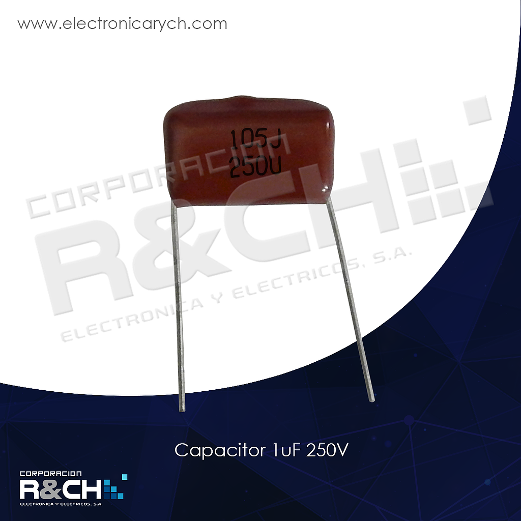 CC-1U/250 capacitor 1uF 250V