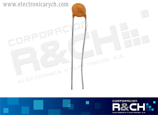 [CC-220P/50] CC-220P/50 capacitor 220pF 50V