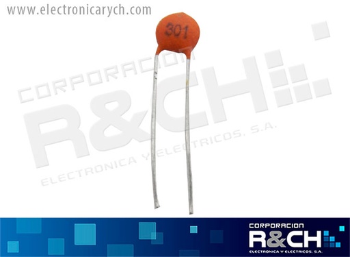 [CC-300P/50] CC-300P/50 capacitor 300pF 50V