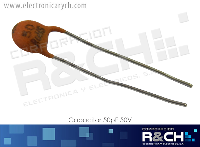 CC-50P/50 capacitor 50pF 50V