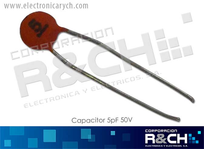 CC-5P/50 capacitor 5pF 50V