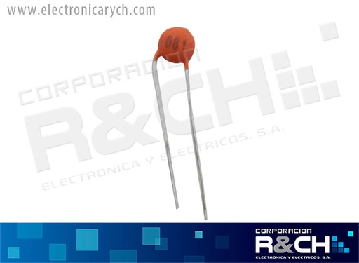 [CC-680P/50] CC-680P/50 capacitor 680pF 50V