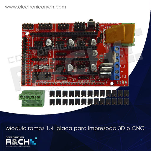 [MD-RAMPS1.4] MD-RAMPS1.4 Modulo ramps 1.4  placa para impresora 3D o CNC
