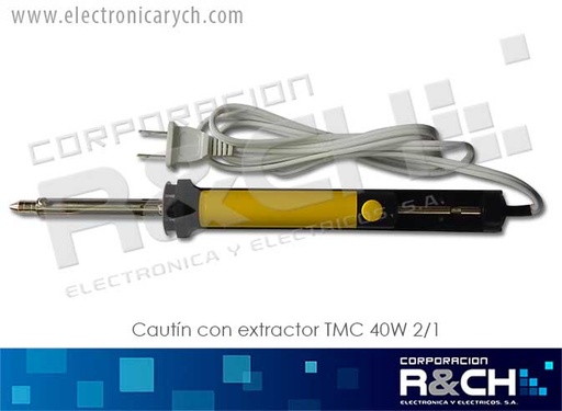 [CT-PUMP40W] CT-PUMP40W cautin con extractor TMC 40W 2/1