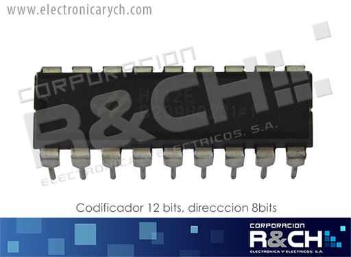 [HT12E] HT12E Codificador 12 bits, direcccion 8bits