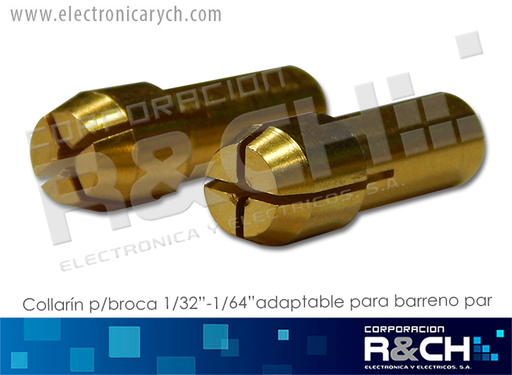 [BC-0508] BC-0508 Collarin para Broca 1/32-1/64" Adaptable Para Barreno par