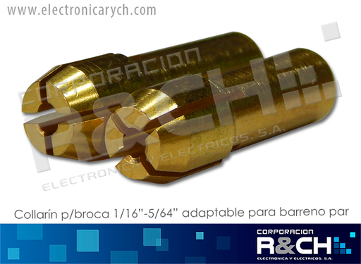 [BC-1518] BC-1518 collarin p/broca 1/16"-5/64" adaptable para barreno par