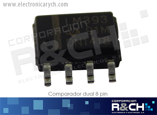 [NTE943SM] NTE943SM comparador dual 8 pin (LM393DR) SOP-8