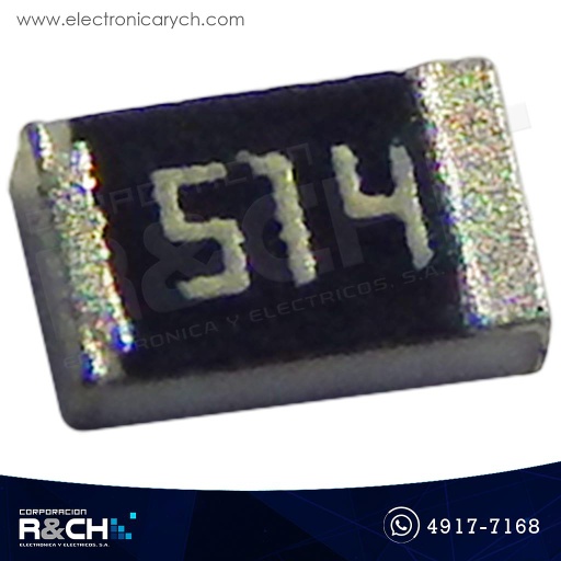 [R0805-510K] R0805-510K Resistencia 510K ohm 1/8W SMD