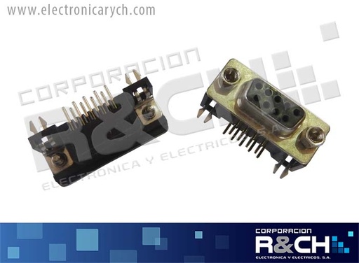 [CN-DB9FP] CN-DB9FP Conector DB9 hembra para placa