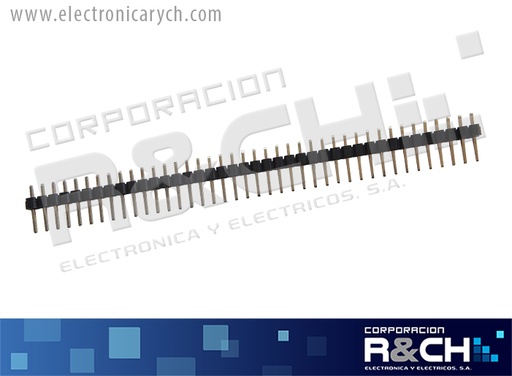 [CN-IDC40MN] CN-IDC40MN conector IDC 40 Pin Macho Negro