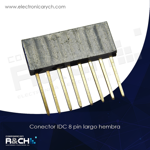 [CN-IDC8FL] CN-IDC8FL Conector IDC 8 Pin Largo Hembra