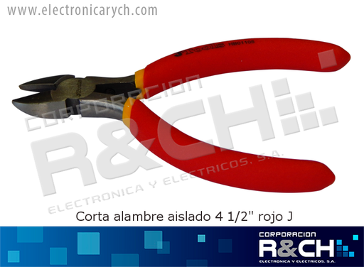 [59-SK111] 59-SK111 corta alambre aislado 4 1/2" rojo J