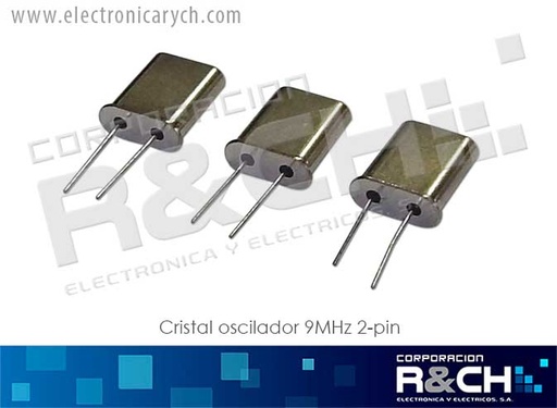 [CR-10M/2] CR-10M/2 cristal oscilador 10Mhz 2-pin